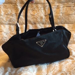 Prada small satin evening bag new with tags